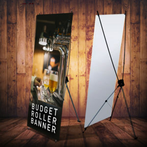 Budget roller banner